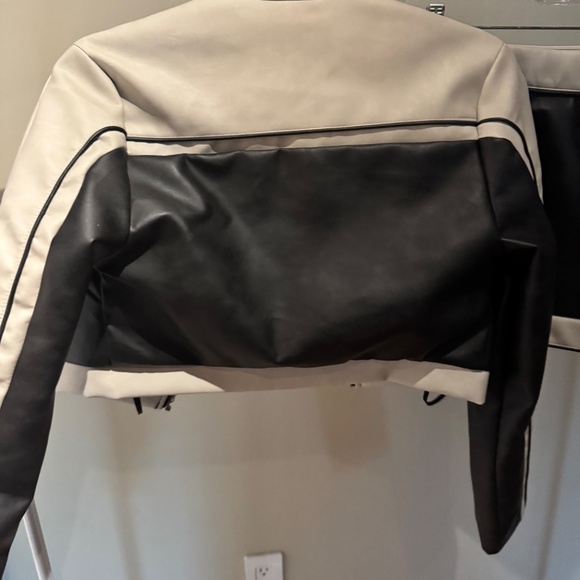 Murci Two-Tone Moto Jacket & Skirt Set – Size US 4 – NWT - Picture 3 of 5